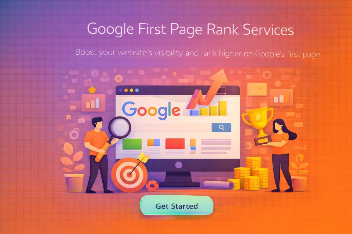Google First Page Rank Services